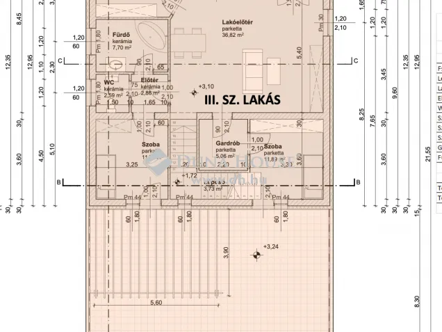 Eladó lakás Érd 156 nm