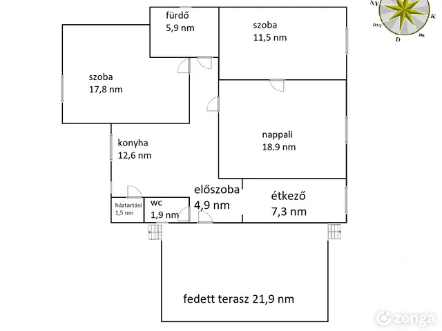 Eladó ház Göd, Felsőgöd 99 nm