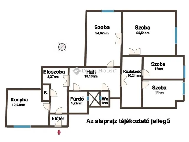 Eladó lakás Budapest VII. kerület, Ligetváros 121 nm
