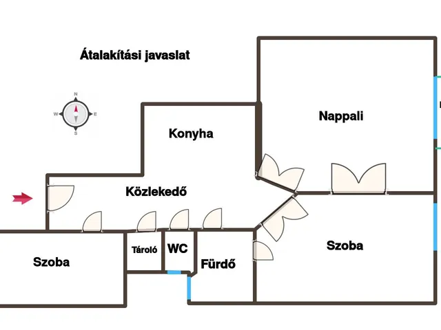Eladó lakás Budapest XIII. kerület, Újlipótváros 70 nm
