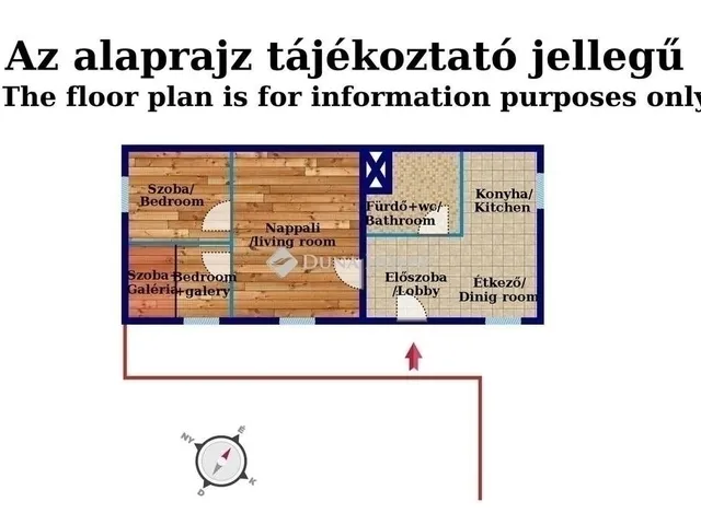 Eladó lakás Budapest VII. kerület 61 nm