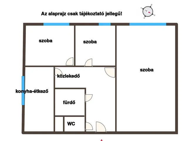 Eladó lakás Budapest XIII. kerület, Lőportárdűlő 51 nm