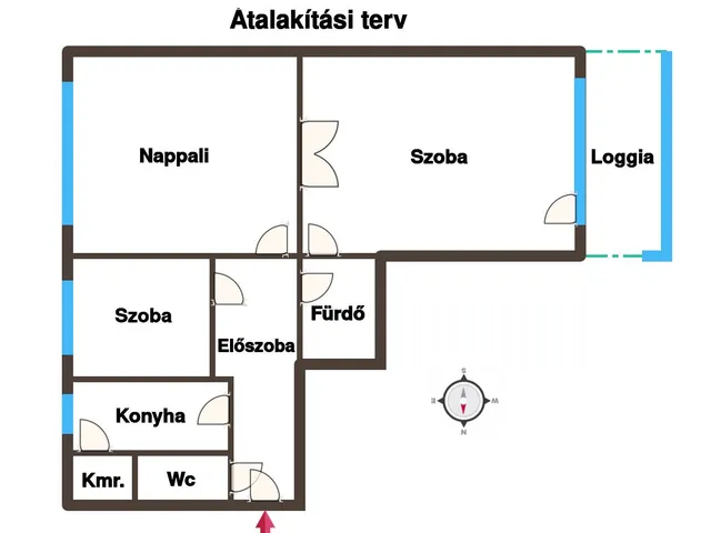 Eladó lakás Budapest XIII. kerület, Angyalföld 63 nm