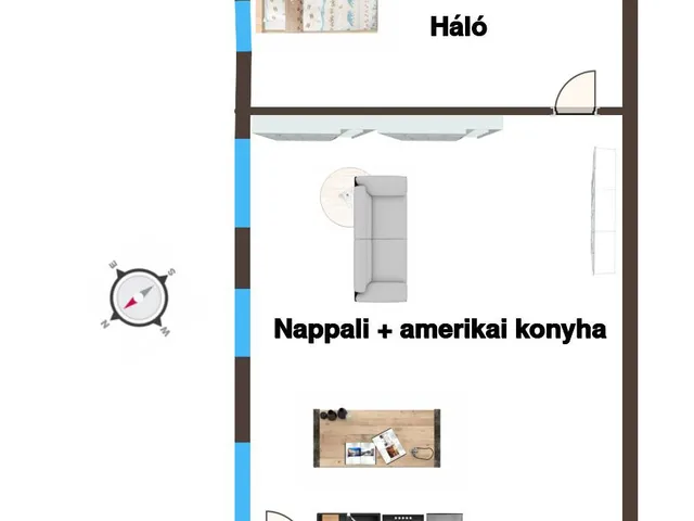 Eladó lakás Budapest IX. kerület, Belső Ferencváros 52 nm