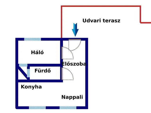 Eladó lakás Budapest XIV. kerület, Városliget 46 nm