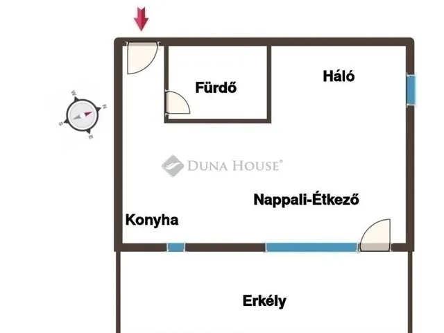 Eladó lakás Budapest XIII. kerület 42 nm