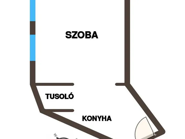 Eladó lakás Budapest XIII. kerület, Újlipótváros 20 nm