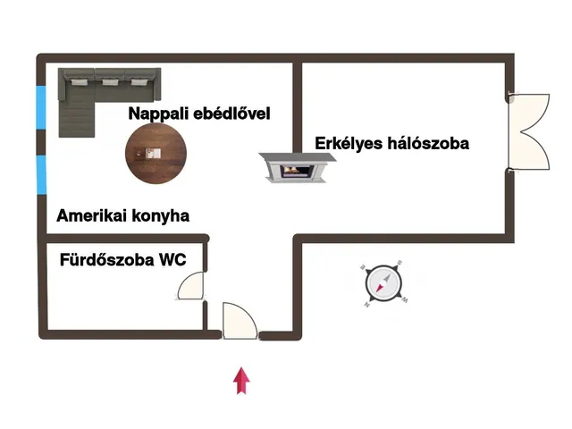 Eladó lakás Budapest XIII. kerület 47 nm