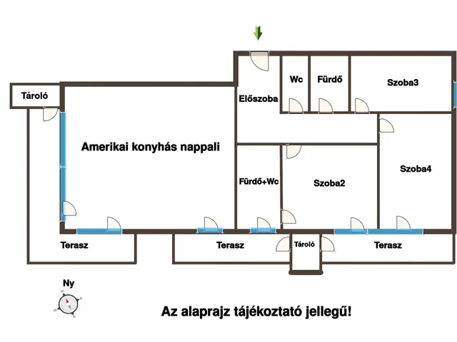 Eladó lakás Budapest IV. kerület 104 nm