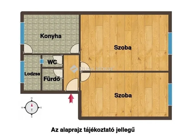 Eladó lakás Budapest VIII. kerület, Századosnegyed 53 nm