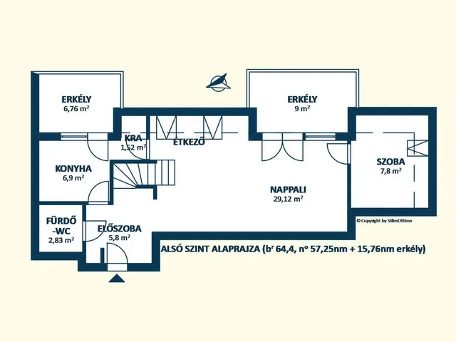 Eladó lakás Budapest XI. kerület, Sasad-Sashegy XI. ker. 107 nm