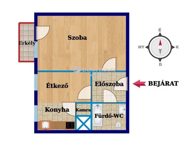 Eladó lakás Nagykanizsa 38 nm