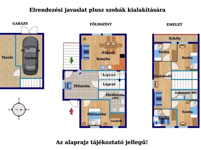 Eladó ház Belezna 83 nm