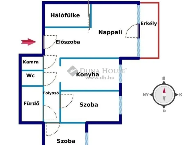 Eladó lakás Nagykanizsa 58 nm