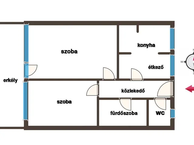 Eladó lakás Zalaegerszeg, Belváros 62 nm