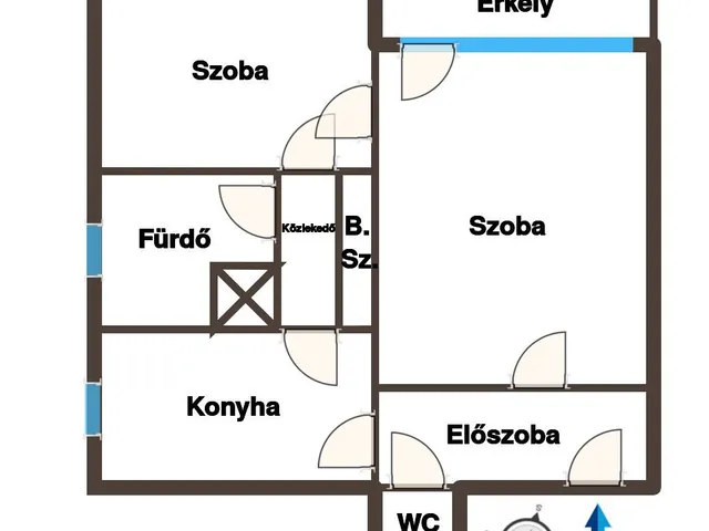 Eladó lakás Zalaegerszeg 49 nm