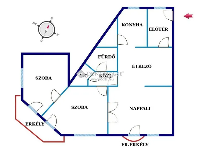 Eladó lakás Kecskemét, Belváros 84 nm