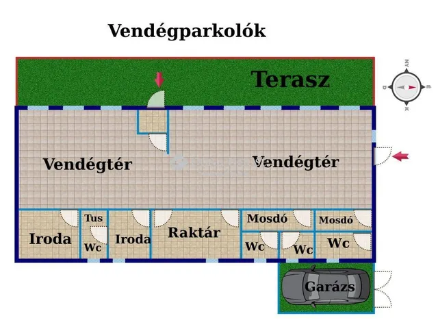 Eladó ház Kecskemét, Talfája 104 nm