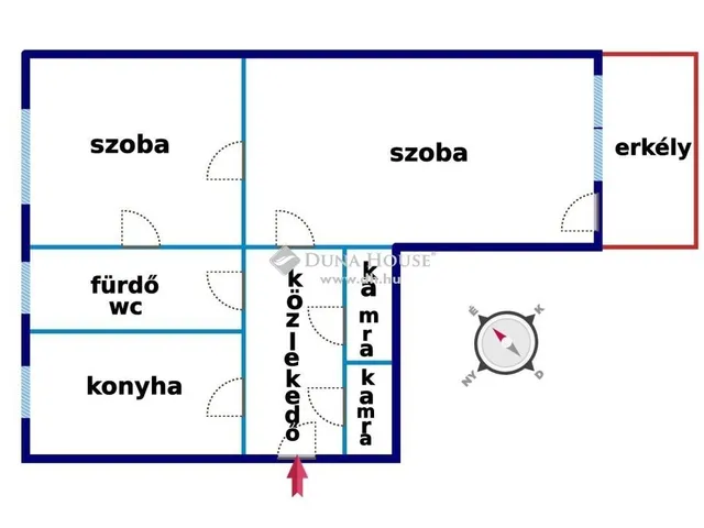 Eladó lakás Kecskemét 55 nm