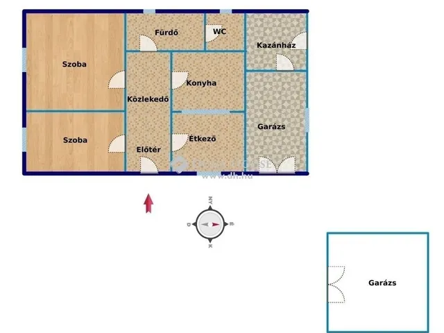 Eladó mezőgazdasági ingatlan Kecskemét, Hetényegyháza 93 nm