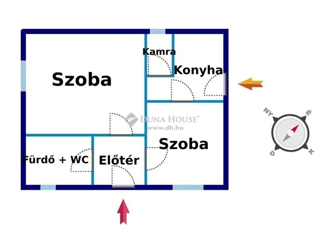 Eladó ház Tiszaalpár 49 nm