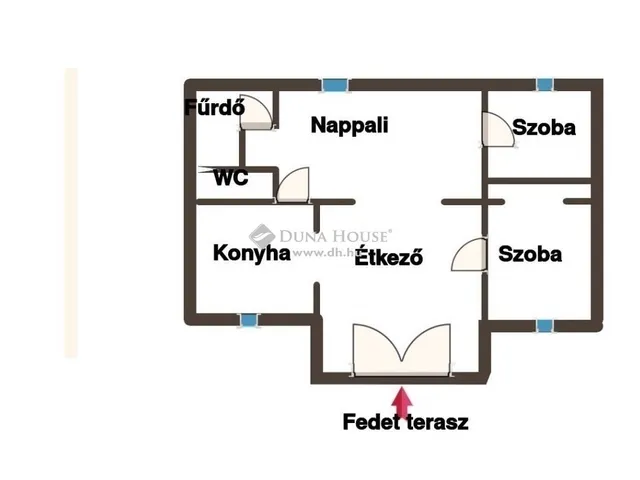 Eladó ház Kecskemét 80 nm