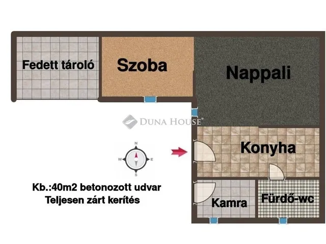 Eladó ház Kecskemét, Belváros 38 nm