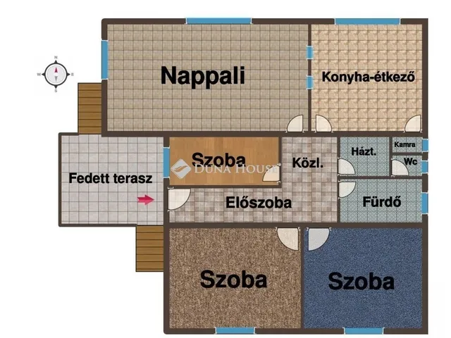 Eladó ház Kecskemét, Rendőrfalu 121 nm