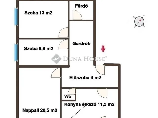 Eladó lakás Kecskemét 72 nm
