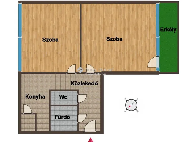 Eladó lakás Kecskemét, Belváros, 2 49 nm