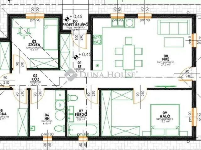 Eladó ház Kecskemét, Alsószéktó 96 nm
