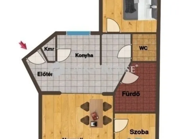 Eladó lakás Kecskemét 60 nm