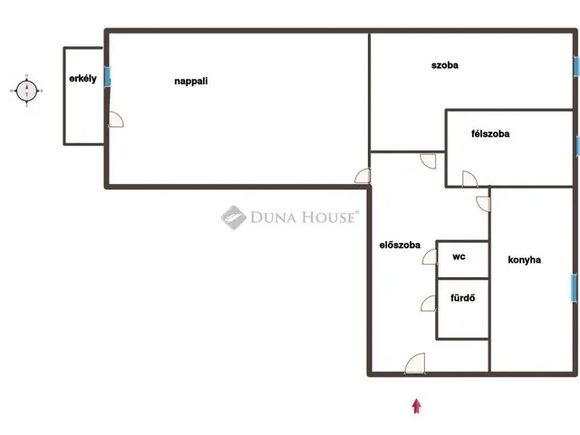 Eladó lakás Kecskemét 62 nm