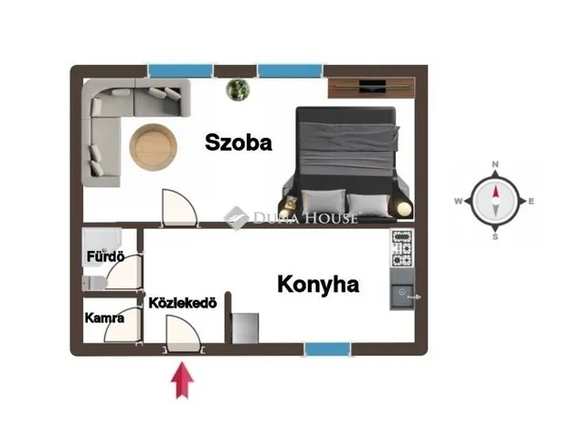 Eladó lakás Kecskemét 36 nm