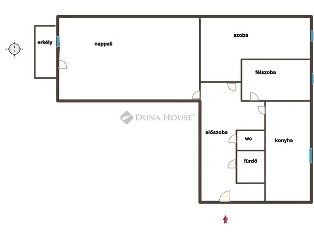 Eladó lakás Kecskemét 62 nm