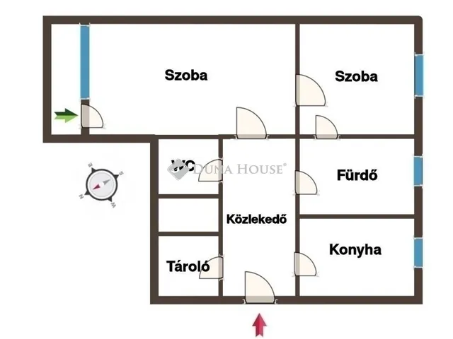Eladó lakás Kecskemét 53 nm