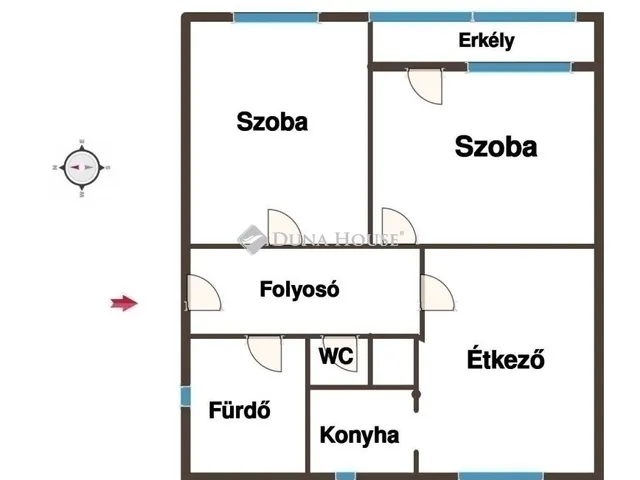 Eladó lakás Kecskemét, Műkertváros 56 nm