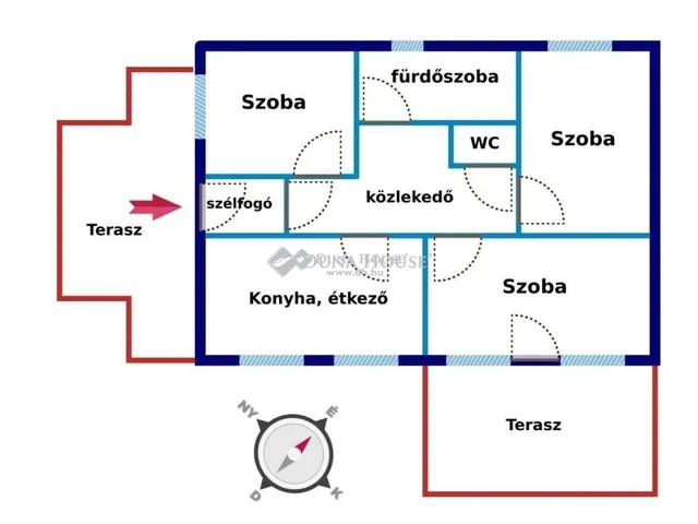 Kiadó ház Kecskemét 120 nm