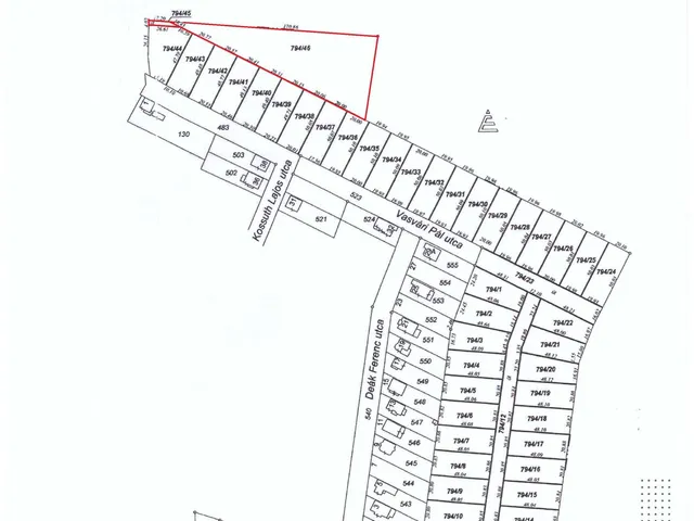 Eladó telek Kistokaj 5991 nm