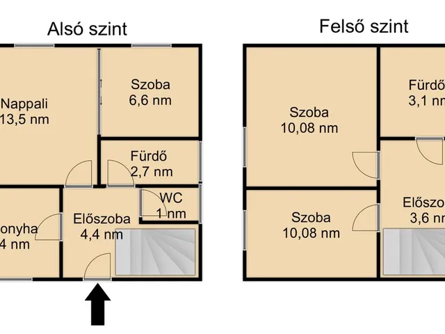 Eladó ház Harkány 57 nm