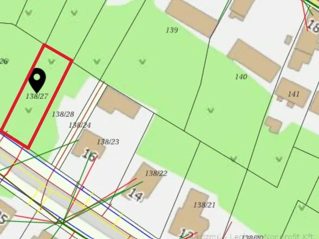 Eladó telek Magyarhertelend 571 nm