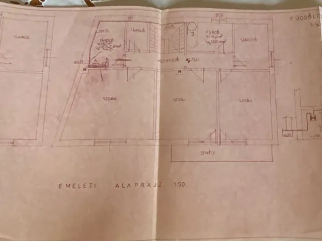 Eladó ház Pécs 370 nm