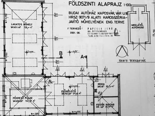 Eladó kereskedelmi és ipari ingatlan Kaposvár 1000 nm