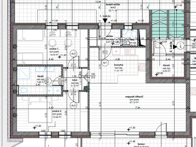 Eladó lakás Pécs 78 nm