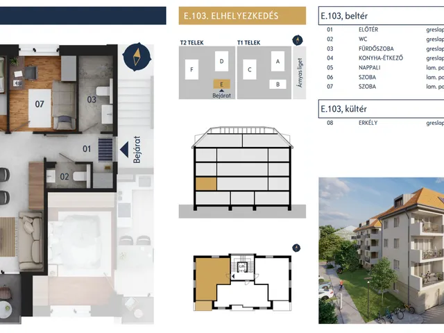 Eladó lakás Pécs 61 nm