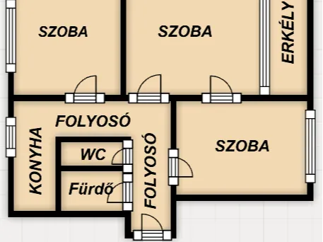 Eladó lakás Pécs 68 nm
