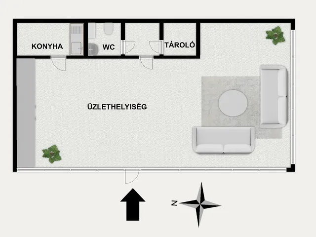 Kiadó kereskedelmi és ipari ingatlan Budapest XIV. kerület, Istvánmező, Istvánmezei út 60 nm