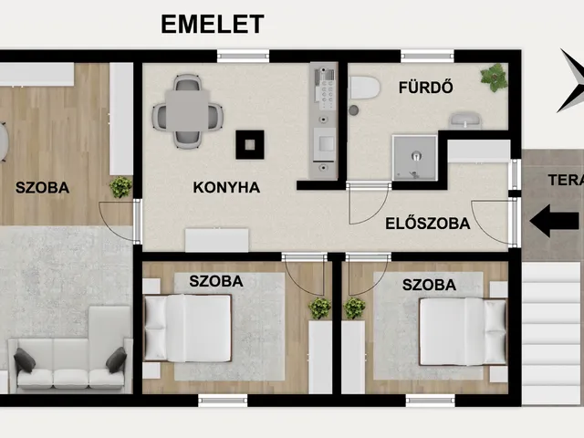 Eladó ház Szentendre, Honvéd utca 215 nm