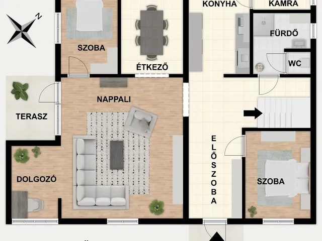 Eladó ház Budapest XVII. kerület, Rákoskert, Aknász utca 200 nm