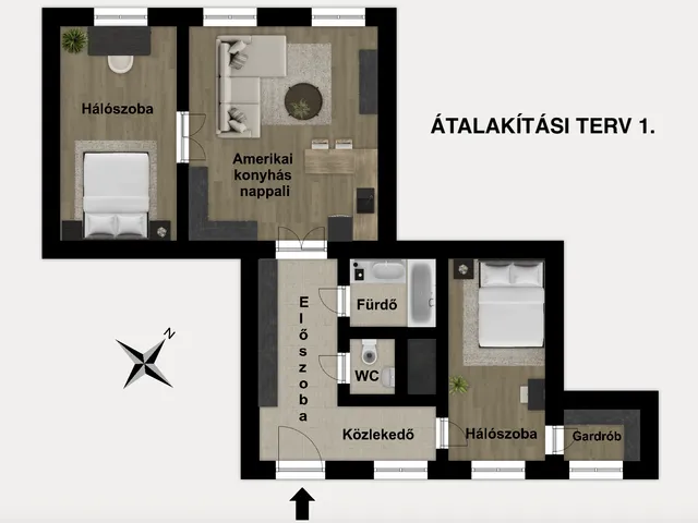 Eladó lakás Budapest IX. kerület, Belső Ferencváros, Lónyay utca 71 nm